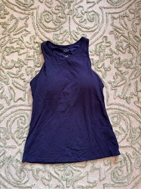 Klassy Network Navy Blue Sleeveless Tank Top - Women's